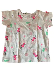 Vorschaubild 1 von T-Shirt Mädchen Gr. 62 Mehrfarbig Flamingo