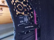 Vorschaubild 2 von Damen Blusenkleid Gr. 36/S Blau Feminin Elegant Lochmuster