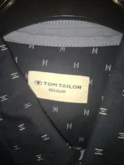 Vorschaubild 4 von Freizeithemd Herren Gr. 56/3XL Blau Grafisch Kurzarm Casual