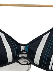 Vorschaubild 2 von Bikini Damen XXL Mehrfarbig Gestreift Maritim Bademode Zweiteiler