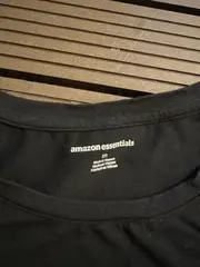 Vorschaubild 2 von Damen T-Shirt Basic Kurzarm Schwarz Gr. M