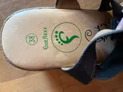 Vorschaubild 2 von Damen Sandalen Gr. 38 Schwarz Casual Nieten Sommer