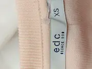 Vorschaubild 3 von Damen Pullover Rosa Gr. 34/XS Casual Layer-Look Rippstrick Langarm