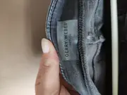 Vorschaubild 5 von Damen Jeans Wide Fit Hose Gr. 36 Grau Modern mit Seitenstreifen