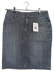 Vorschaubild 1 von Damen Jeansrock Gr. 38 M Blau Casual Midirock