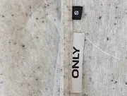 Vorschaubild 3 von Damen Strickjacke Gr. 36/S Grau Meliert Cardigan Langarm Casual