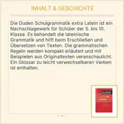 Vorschaubild 3 von Duden Schulgrammatik extra Latein 5.-10. Klasse Nachschlagewerk Hardcover