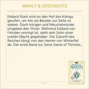 Vorschaubild 3 von Game of Thrones 1 Herren von Winterfell G.R.R. Martin Taschenbuch