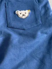 Vorschaubild 6 von Kinder Shorts Gr. 128 Blau Casual Baumwolle Applikationen Tiermotive