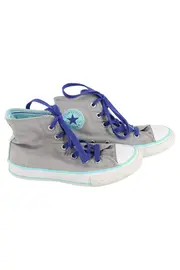 Vorschaubild 1 von Sneaker high Kinder Gr. 31 Grau Stoffschuh Freizeitschuh