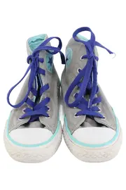 Vorschaubild 2 von Sneaker high Kinder Gr. 31 Grau Stoffschuh Freizeitschuh