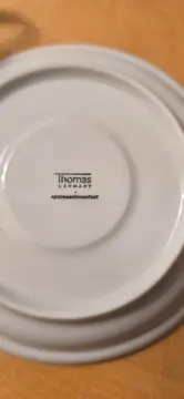 Vorschaubild 2 von Thomas Germany Kaffeetasse mit Untertasse Weiß Porzellan Klassisch