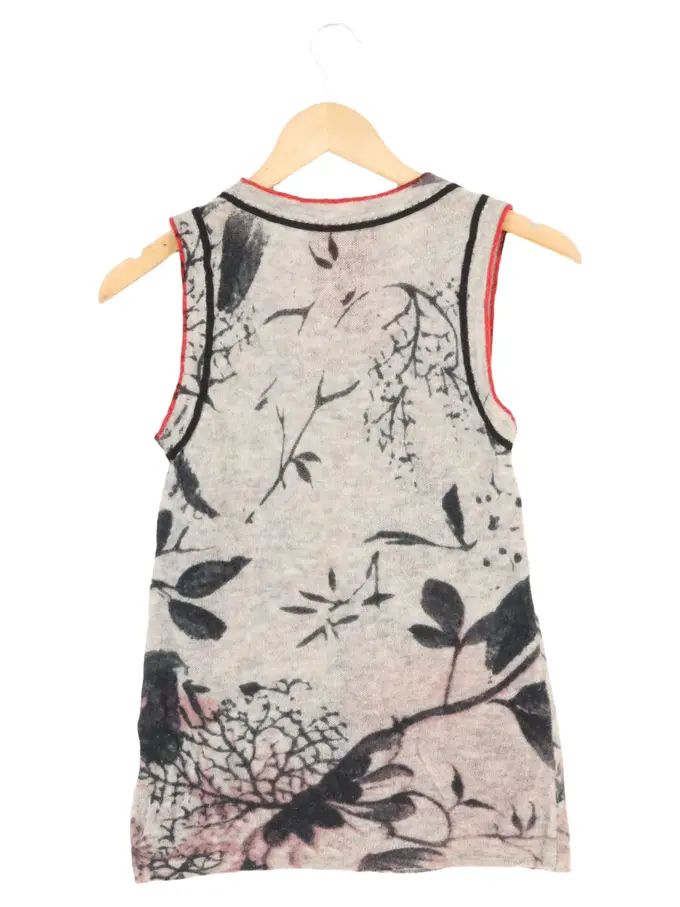 LUISA CERANO Damen Pullunder 36/S Mehrfarbig Florales Muster