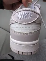 Vorschaubild 2 von Dunk Low Damen Sneaker Weiß Grau Leder Gr. 38,5 Sportschuhe