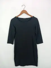 Vorschaubild 2 von Damen Freizeitkleid Schwarz Gr. 36;S Casual 3/4 Arm