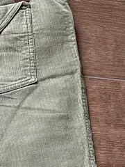 Vorschaubild 3 von Cordhose Damen Gr. 42 Grün Casual Ripphose Baumwolle