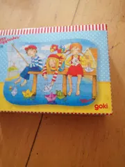 Vorschaubild 2 von Peggy Diggledey Puzzle Kinder am Steg mit Papierbooten 48 Teile
