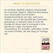 Vorschaubild 3 von Oliver Harris London Killing Thrillerbuch Taschenbuch
