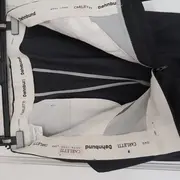 Vorschaubild 2 von Bundfaltenhose Herren Anzughose Business Grau Klassisch Gr. 50 L