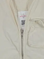 Vorschaubild 3 von Kinder Funktionsweste Utility Ärmellos Beige Gr. 140 Baumwolle