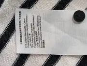 Vorschaubild 4 von Damen Pullover Gr. 36/S Schwarz Gestreift Klassisch Langarm