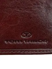 Vorschaubild 4 von Herren Geldbörse Leder Braun Klassisch Uni Logo 12x10cm