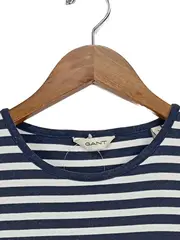 Vorschaubild 2 von Damen Ringelshirt T-Shirt Baumwolle Kurzarm Maritim Gestreift S