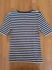Vorschaubild 4 von Damen Ringelshirt T-Shirt Baumwolle Kurzarm Maritim Gestreift S