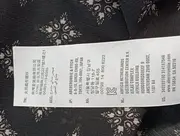 Vorschaubild 5 von Damen Bluse Langarm Floral Schwarz Gr. 34/XS Rüschen