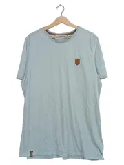 Vorschaubild 1 von Herren T-Shirt Gr. 44/XS Blau Casual Kurzarm Shirt