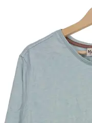 Vorschaubild 4 von Herren T-Shirt Gr. 44/XS Blau Casual Kurzarm Shirt