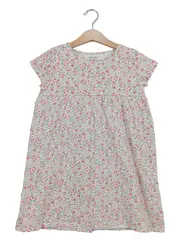 Vorschaubild 1 von Mädchen Kleid Gr. 116 Blumenmuster Freizeitkleid Baumwolle