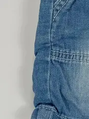 Vorschaubild 5 von Kinder Jeans Shorts Gr. 62 Blau Baumwolle Casual