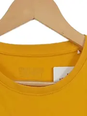 Vorschaubild 4 von Damen T-Shirt Gr. 38/M Gelb Casual Logo-Print