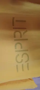 Vorschaubild 2 von Damen T-Shirt Gr. 38/M Gelb Casual Logo-Print