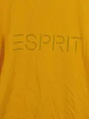 Vorschaubild 3 von Damen T-Shirt Gr. 38/M Gelb Casual Logo-Print