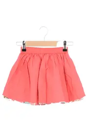 Vorschaubild 2 von Kinder A-Linienrock Rosa Gr. 128 Casual Baumwolle