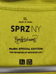 Vorschaubild 3 von Herren T-Shirt Grafik Print Kurzarm Gelb XL