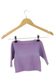 Vorschaubild 2 von Kinder Langarmshirt Gr. 62 Lila Prinzessin Casual Baumwolle