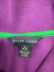 Vorschaubild 6 von Kinder Poloshirt Lila Gr. 134 Kurzarm Baumwolle Logo Stickerei