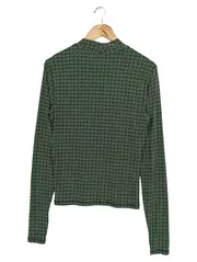 Vorschaubild 2 von Damen Langarmshirt Gr. 40/L Mehrfarbig Geometrisch Casual