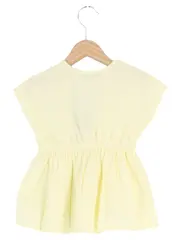 Vorschaubild 2 von Kinder Sommerkleid Gr. 68 Gelb Gestreift