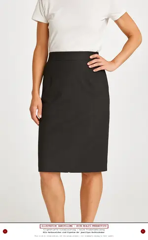 BENETTON Bleistiftrock