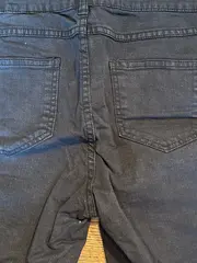 Vorschaubild 4 von Damen Jeans Shorts Gr. L Schwarz Casual Denim