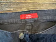 Vorschaubild 2 von Damen Jeans Shorts Gr. L Schwarz Casual Denim