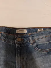 Vorschaubild 5 von Damen Jeans Wide Fit Hose Gr. 36 Blau Casual