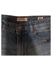 Vorschaubild 2 von Damen Jeans Wide Fit Hose Gr. 36 Blau Casual