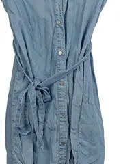 Vorschaubild 4 von Damen Jeanskleid Minikleid Casual Blau Gr. 34 XS