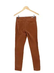 Vorschaubild 2 von Damen Stoffhose Cordhose Gr. 34/XS Braun Business Casual