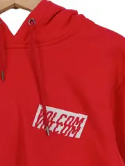 Vorschaubild 4 von Herren Kapuzenpullover Rot Gr. M Hoodie Logo Casual